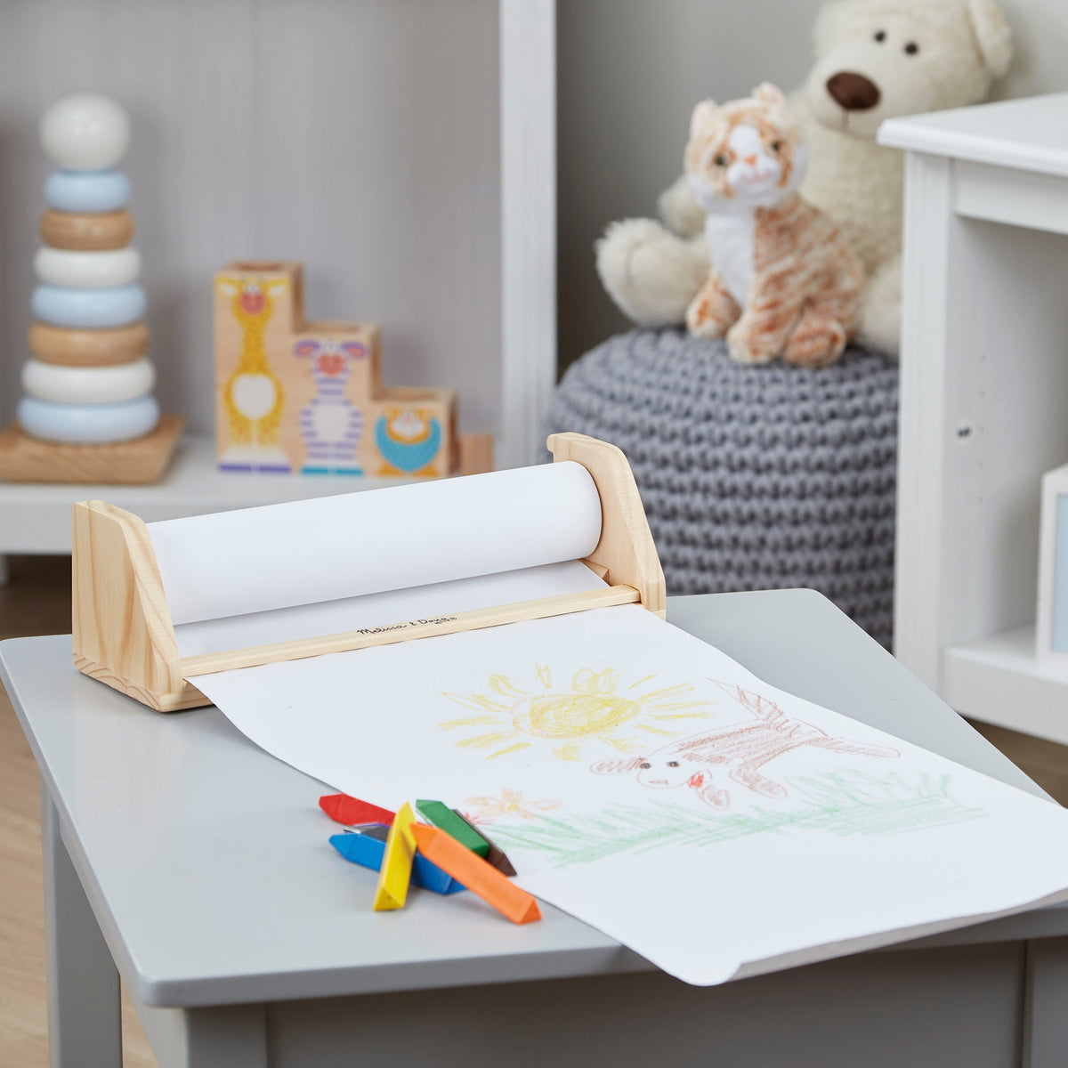 Educational 12-Inch Easel Paper Roll 3-Pack