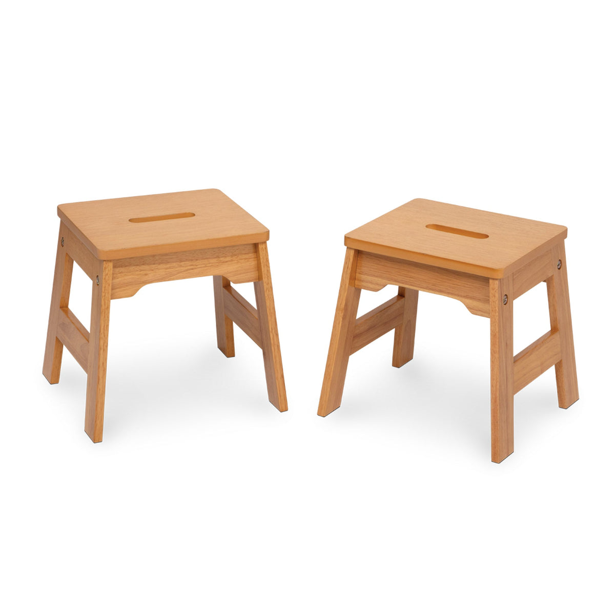 Educational Wooden Stools Set of 2