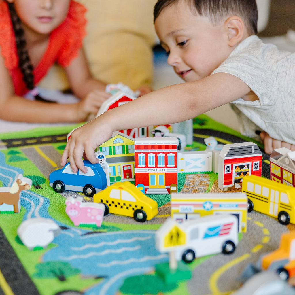 Educational Deluxe Road Rug Play Set
