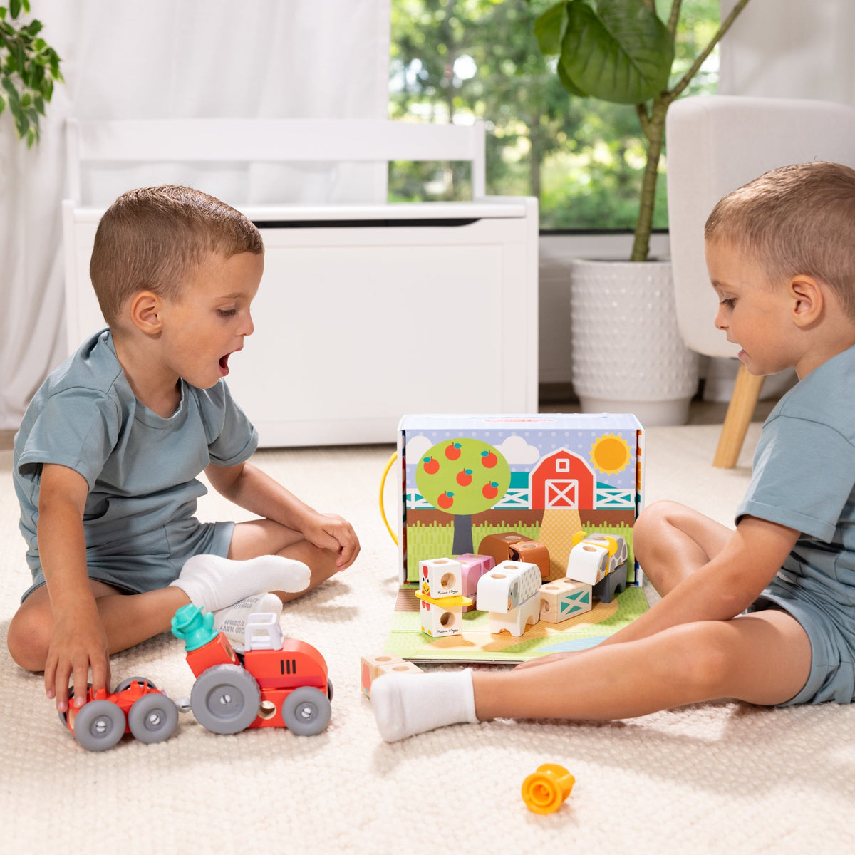 Educational Blockables Farm Play Set