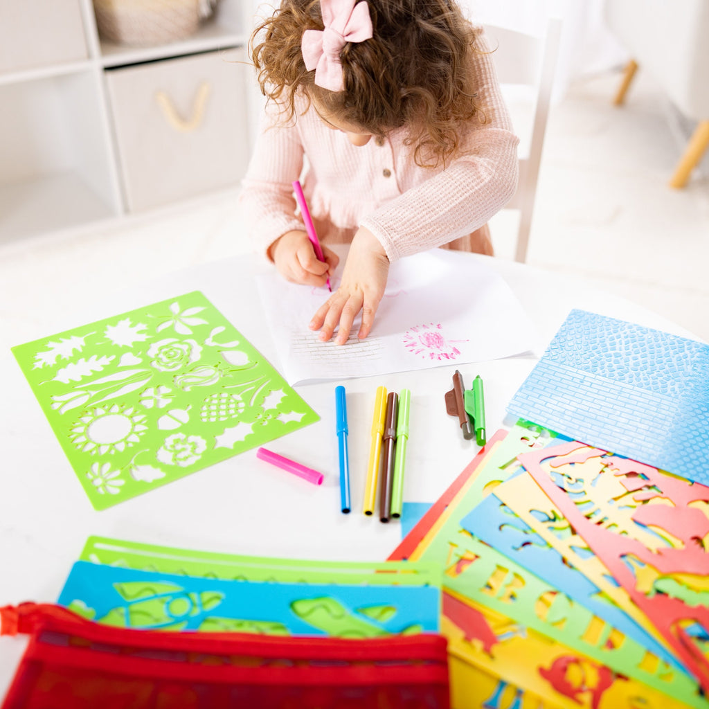 Educational Created by Me Stencil Art Activity Kit