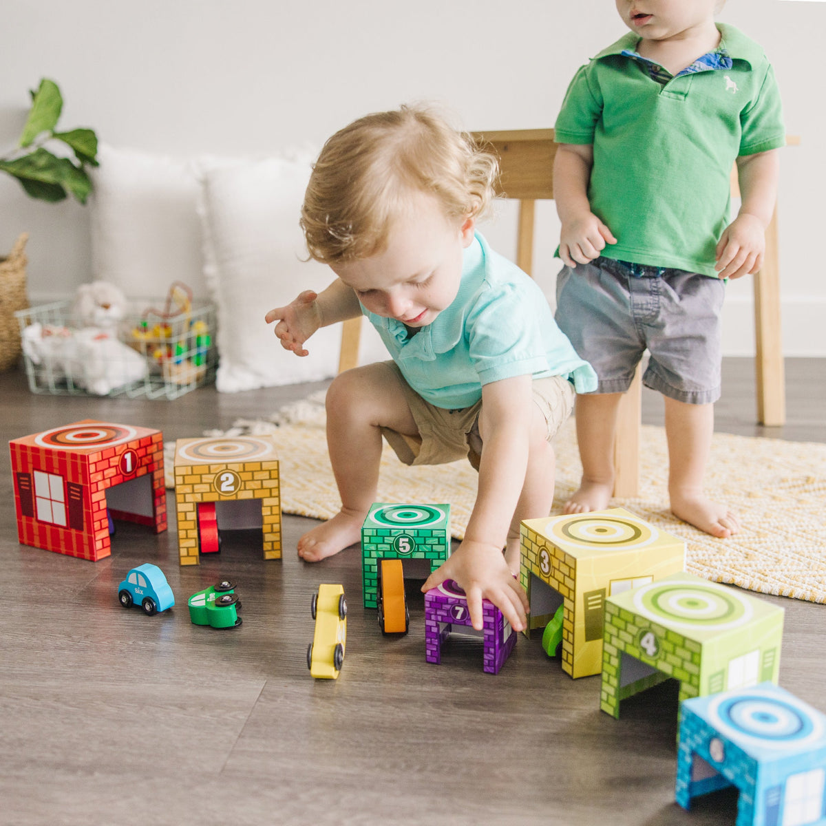 Educational Nesting & Sorting Garages & Cars