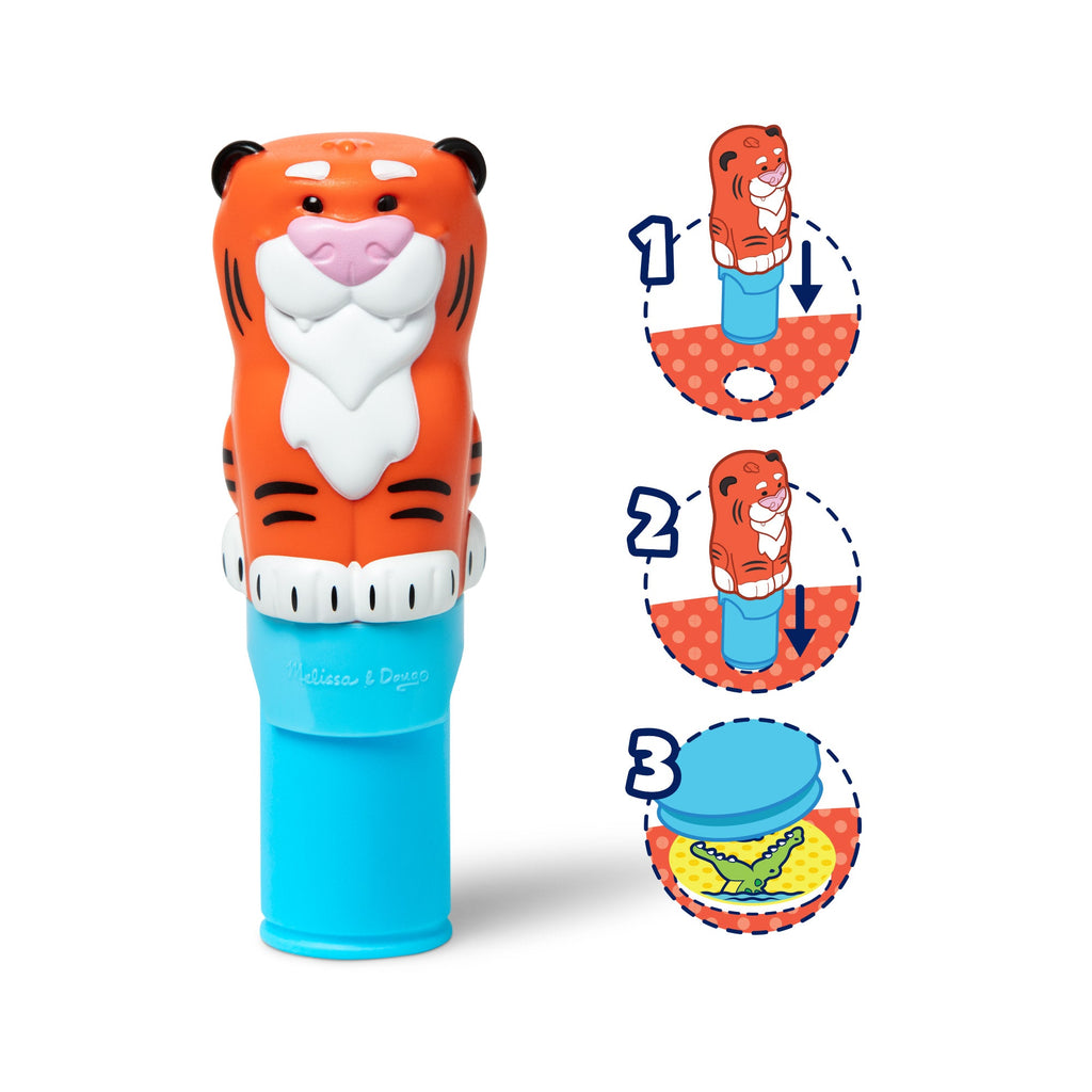 Educational Sticker WOW Activity Pad & Sticker Stamper - Tiger