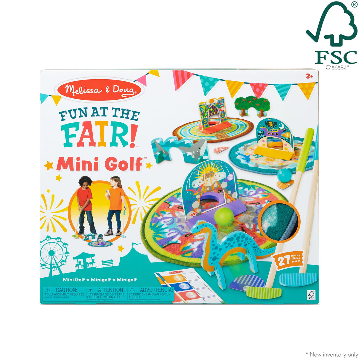 Educational Fun at the Fair Mini Golf Play Set