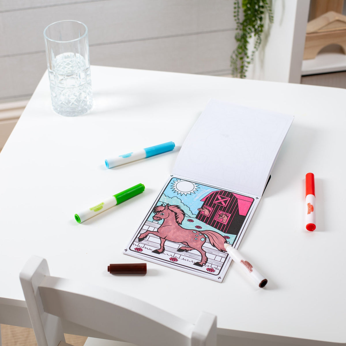 Educational On the Go Magicolor Coloring Pad - Farm Animals