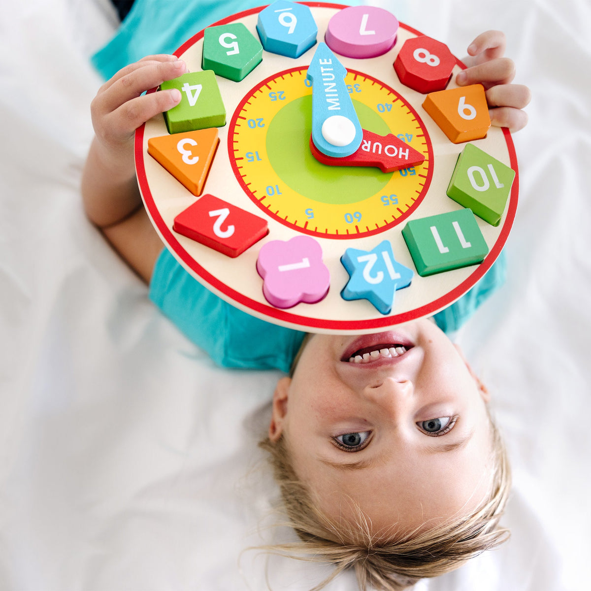 Educational Shape Sorting Clock