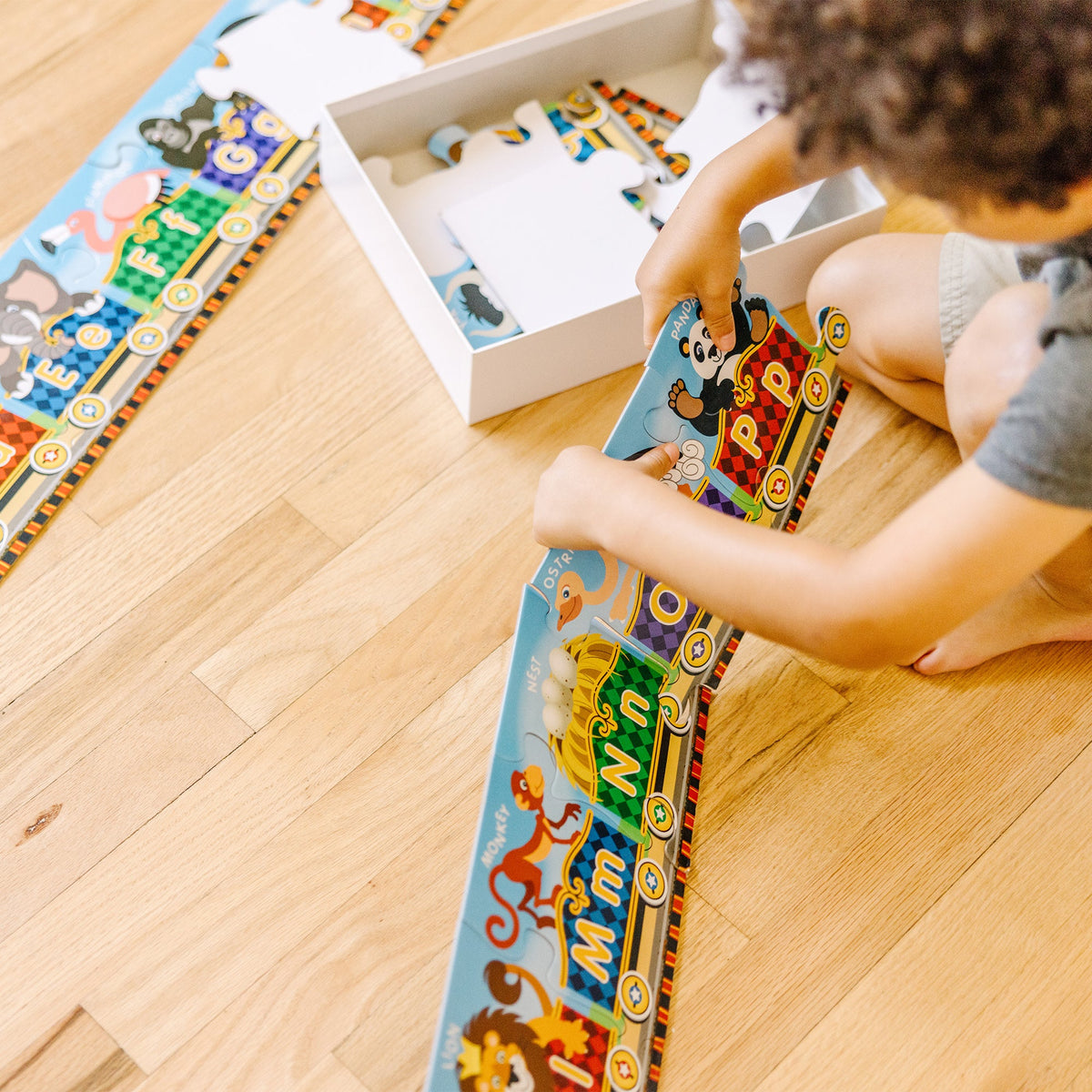 Educational Alphabet Express Floor Puzzle - 27 Pieces