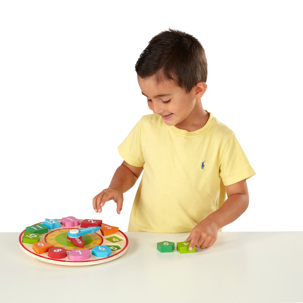 Educational Shape Sorting Clock