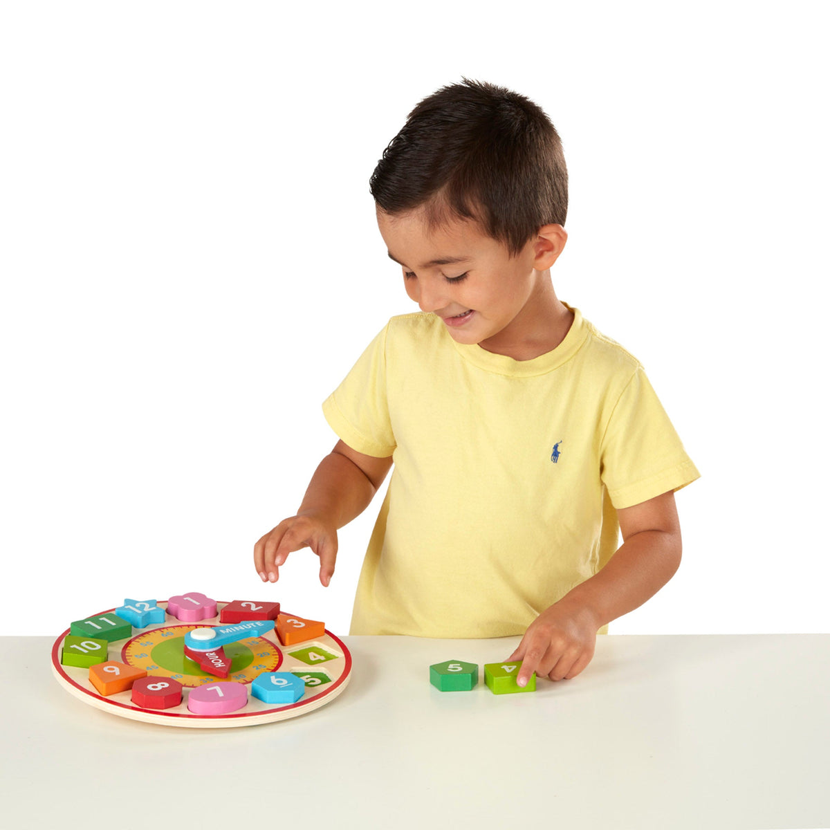 Educational Shape Sorting Clock