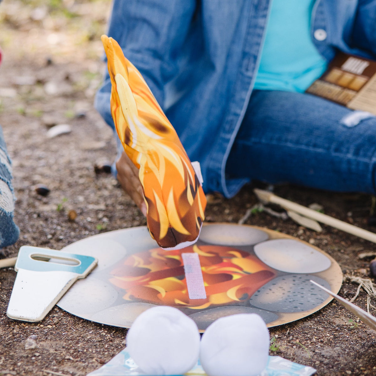 Educational Lets Explore Campfire SMores Play Set