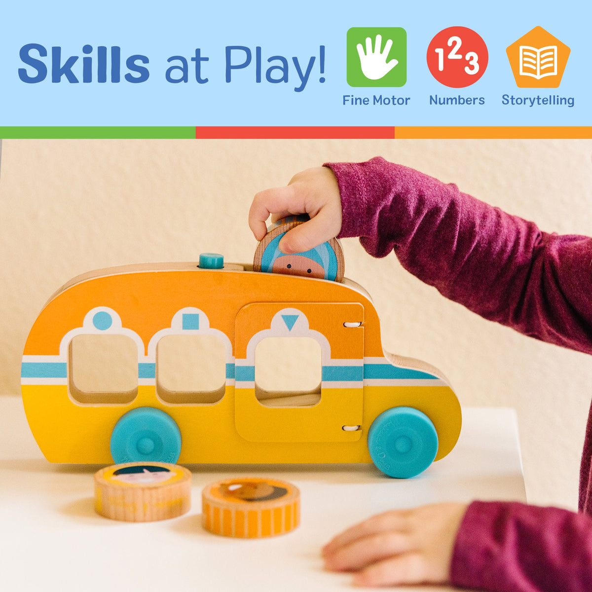 Educational GO Tots Roll & Ride Bus