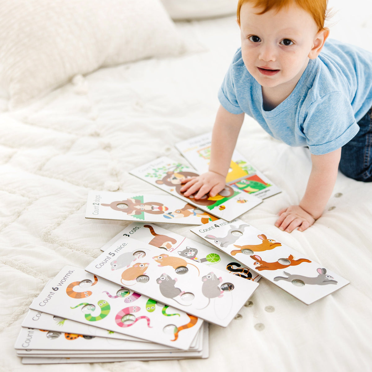 Educational Poke-A-Dot Jumbo Number Learning Cards