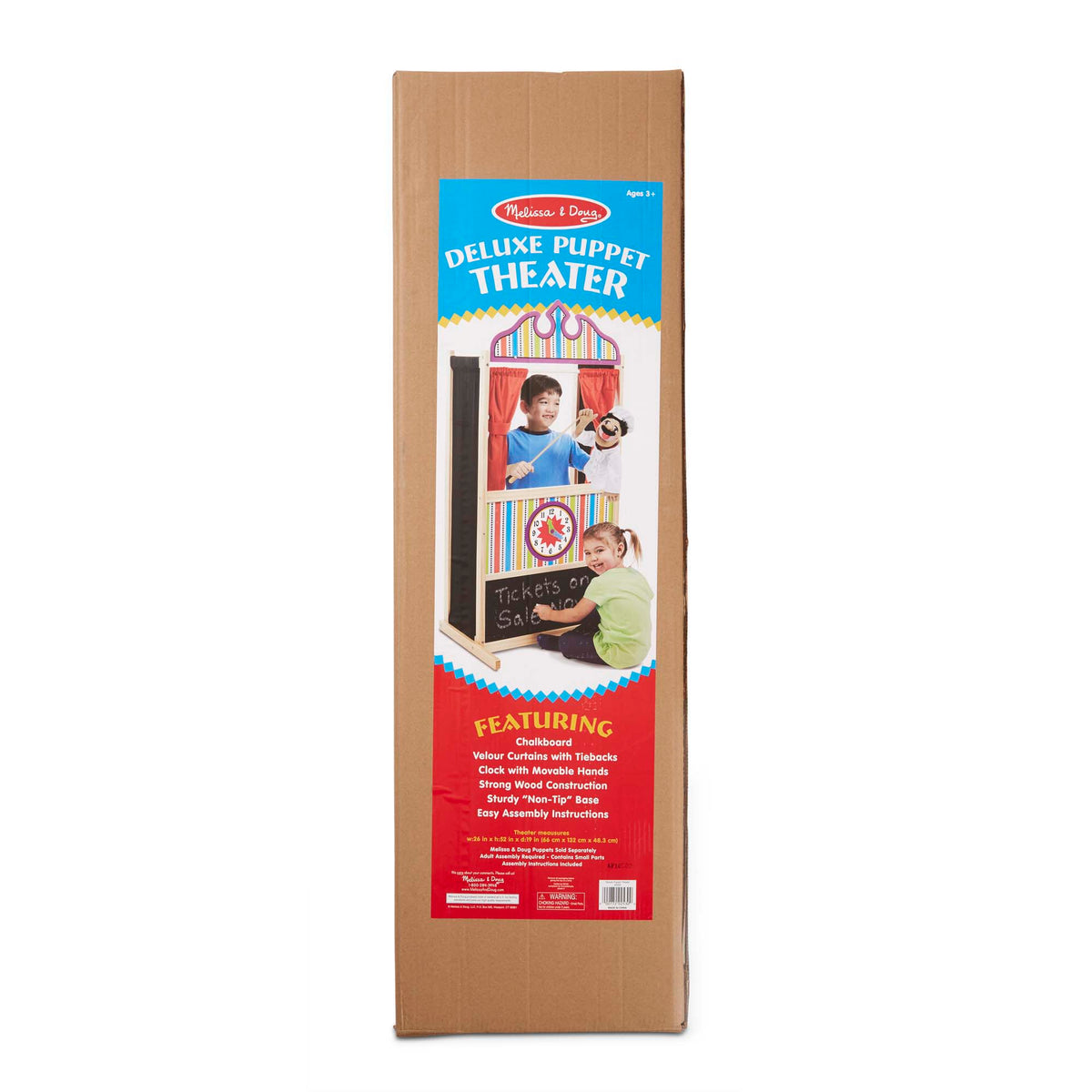 Educational Wooden Deluxe Puppet Theater