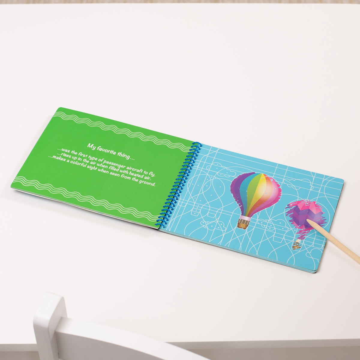 Educational On the Go Scratch Art Picture Reveal Pad - Favorite Things