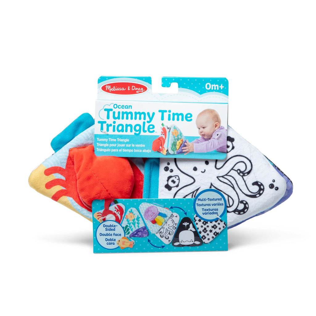 Educational Ocean Tummy Time Triangle Baby Toy