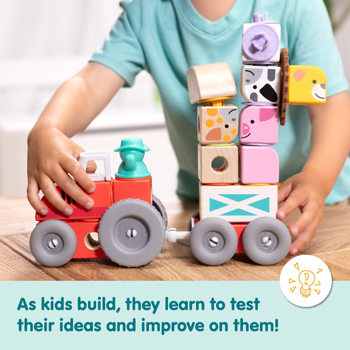 Educational Blockables Farm Play Set