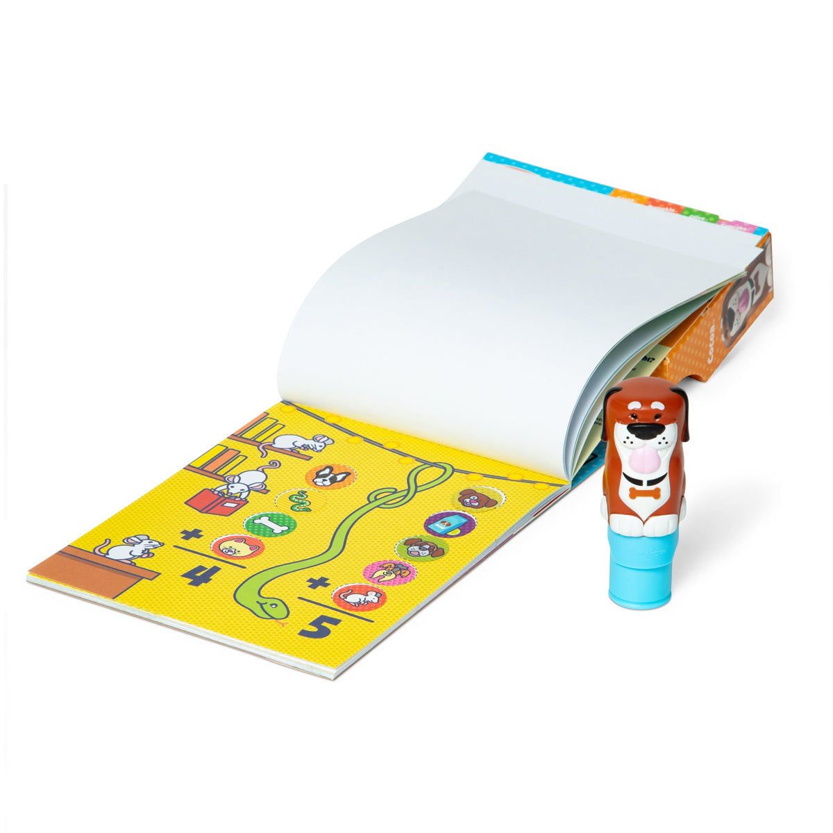 Educational Sticker WOW Dog Bundle Activity Pad & Sticker Stamper Mini Activity Pad and 200 Refill Stickers