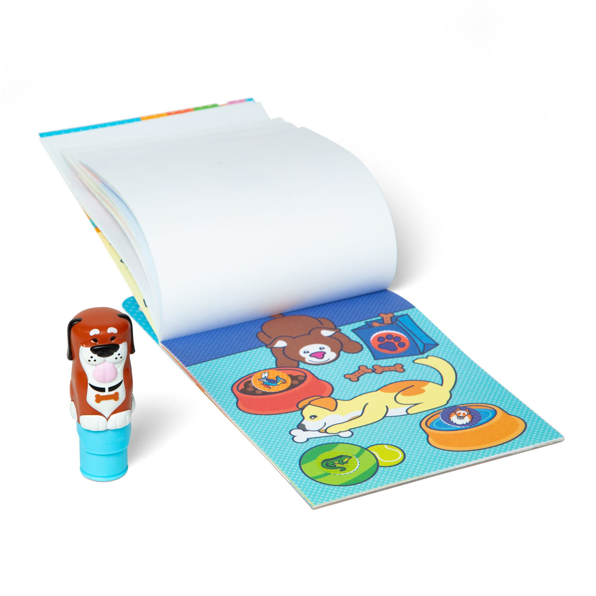 Educational Sticker WOW Dog Bundle Activity Pad & Sticker Stamper Mini Activity Pad and 200 Refill Stickers