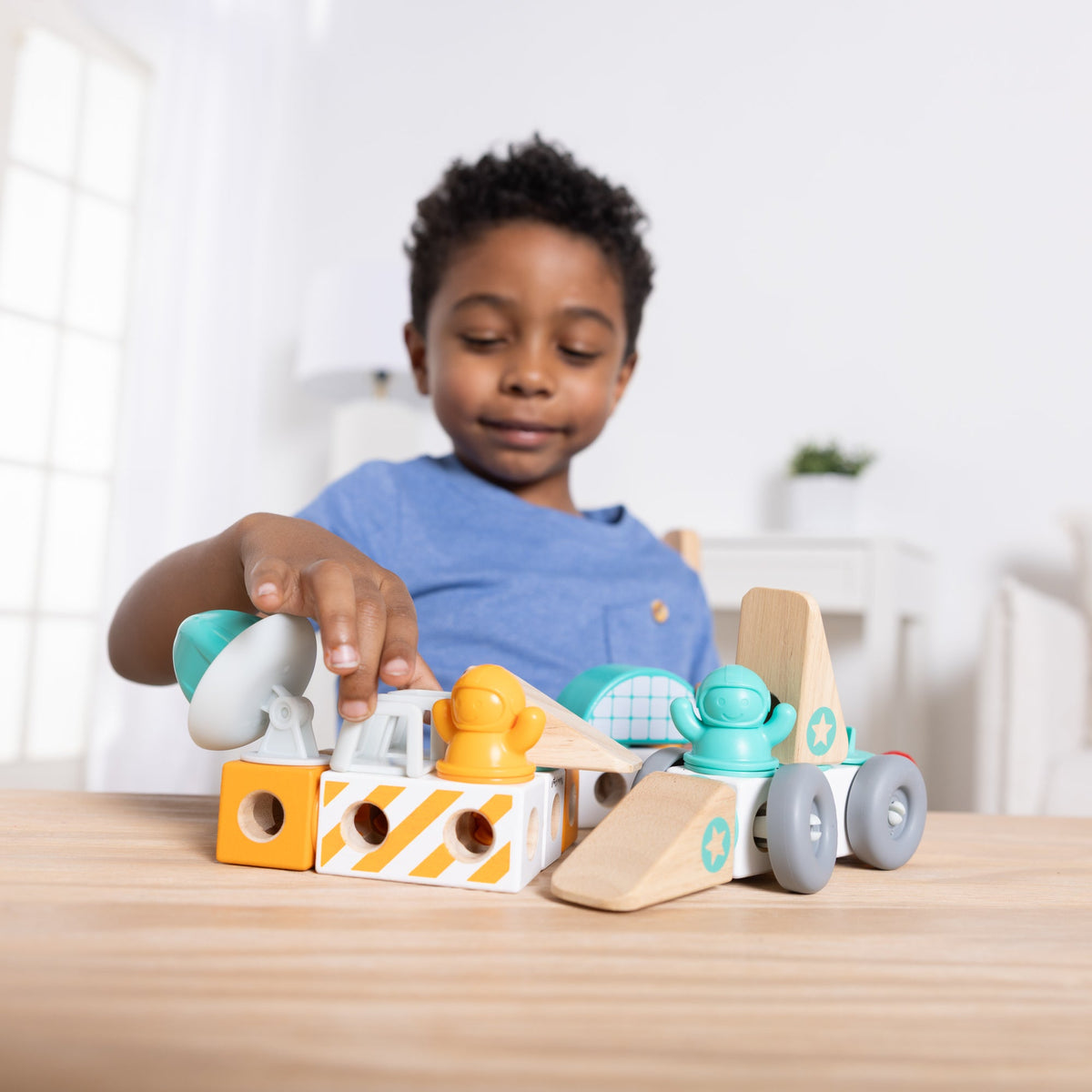 Educational Blockables Space Play Set