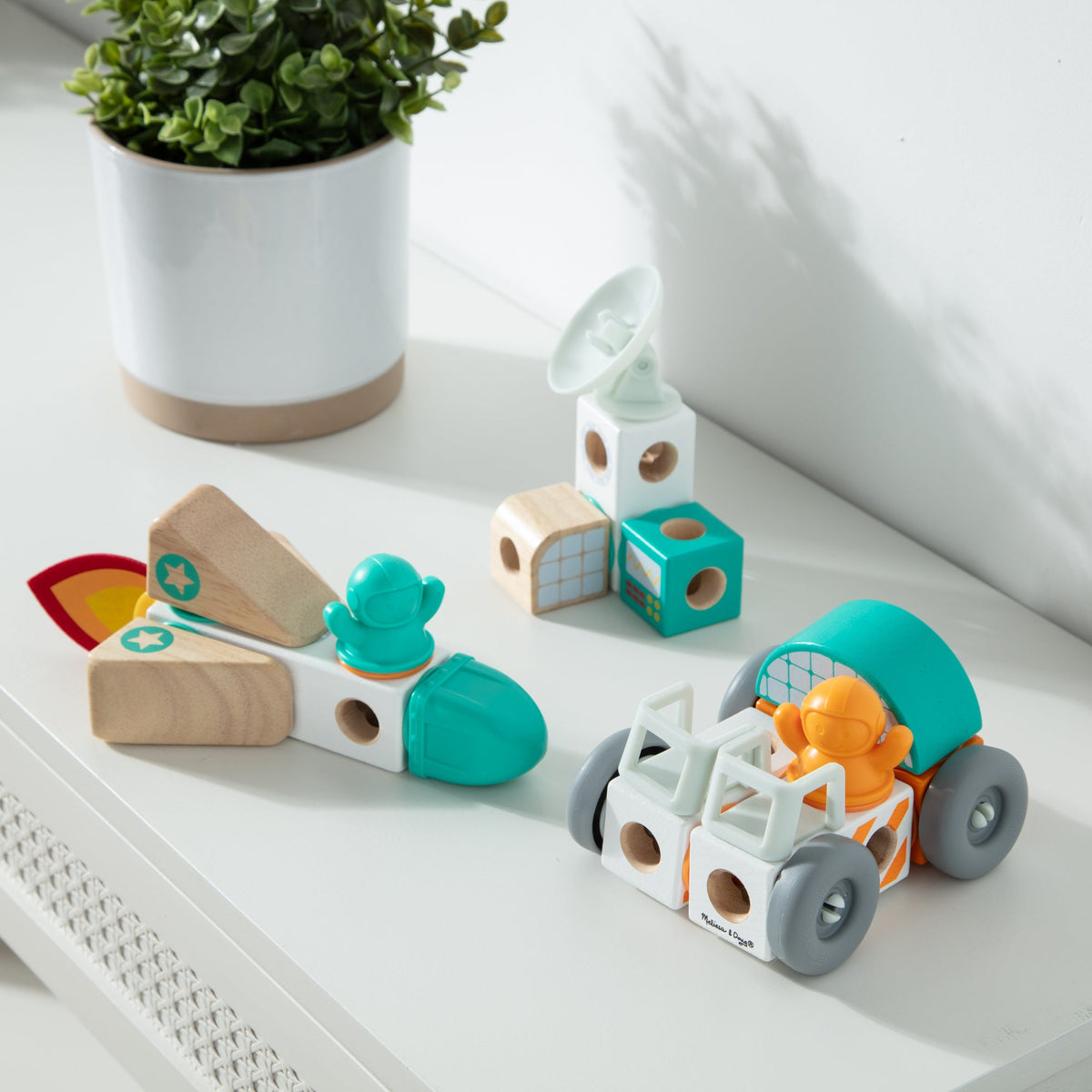 Educational Blockables Space Play Set