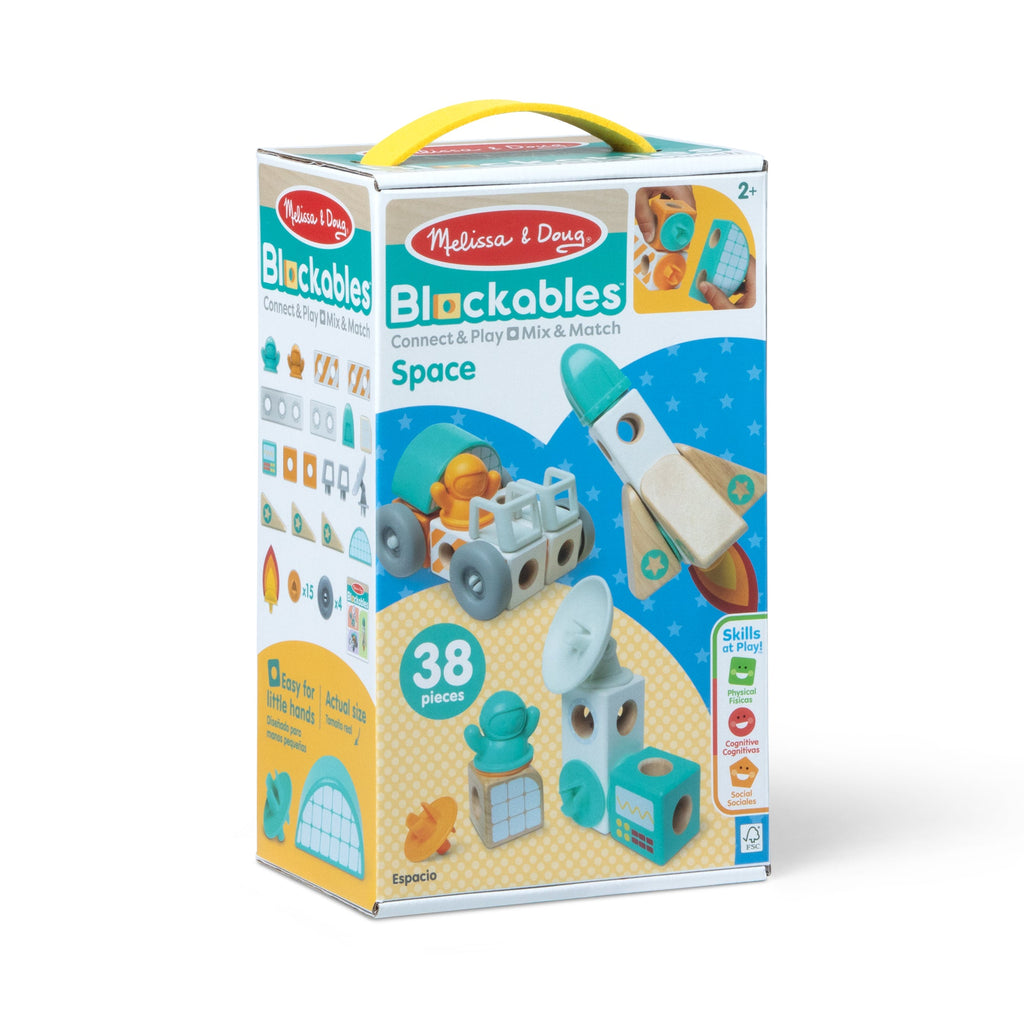 Educational Blockables Space Play Set