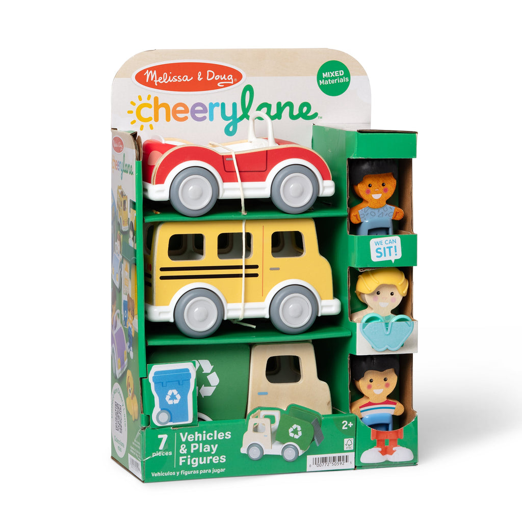 Educational Cheery Lane Vehicles Play Set