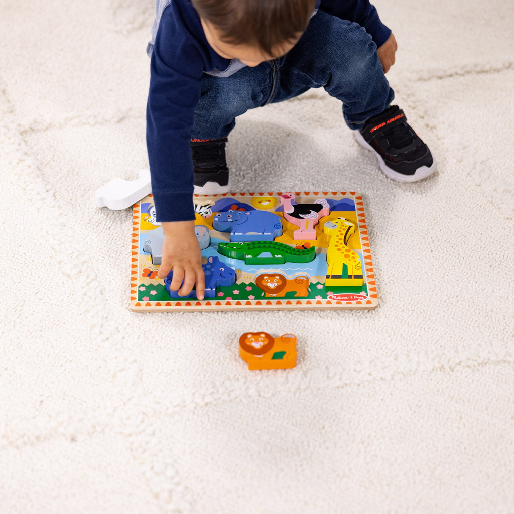 Educational Safari Chunky Puzzle - 8 Pieces