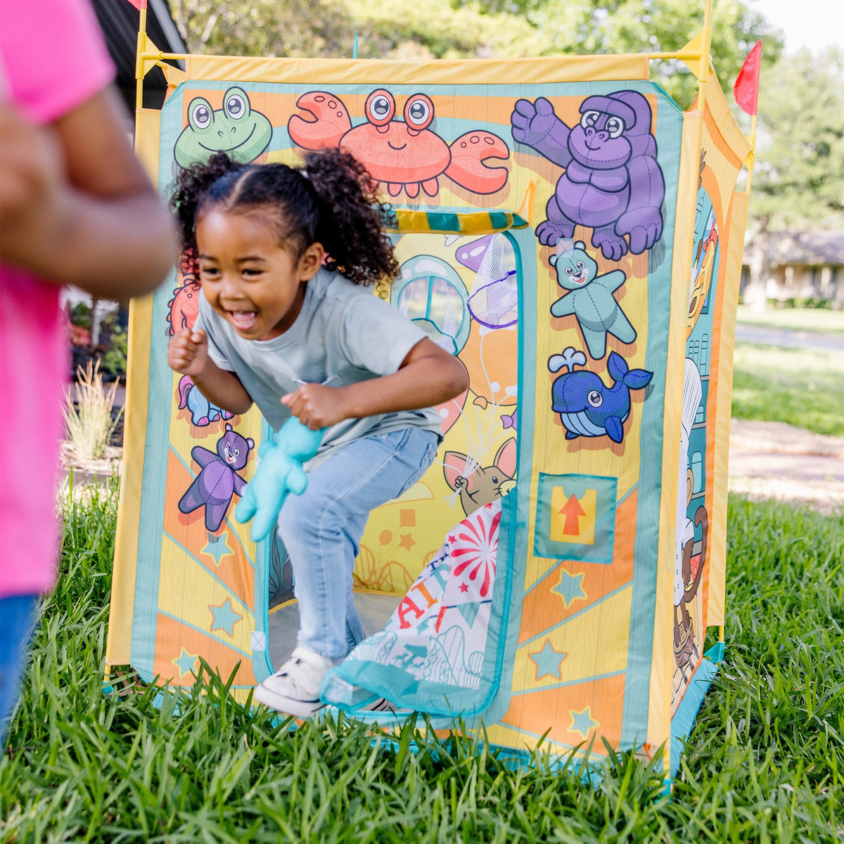 Educational Fun at the Fair Game Center Play Tent