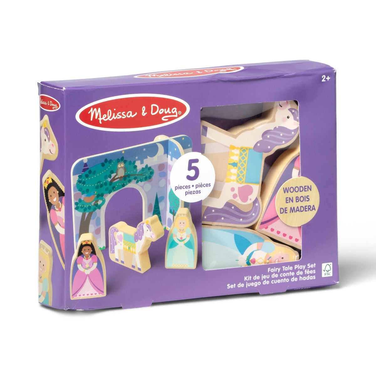 Educational Wooden Fairy Tale Play Set