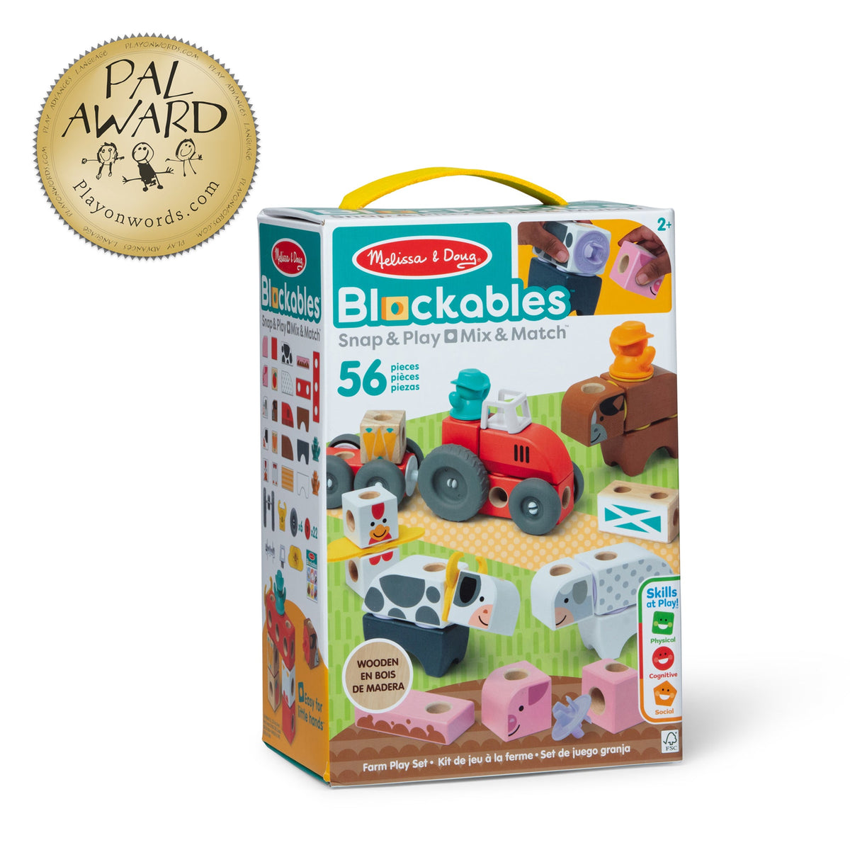 Educational Blockables Farm Play Set