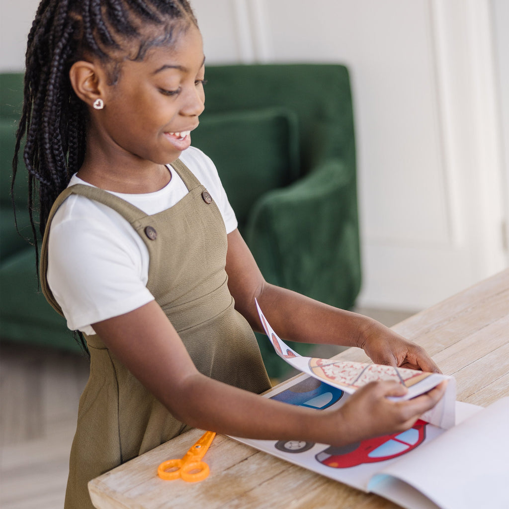 Educational Scissor Skills Activity Pad