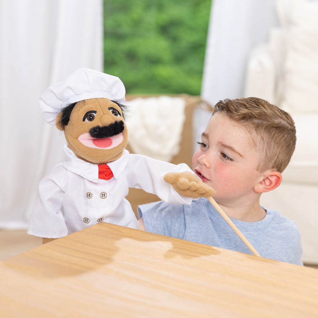 Educational Chef Puppet Al Dente