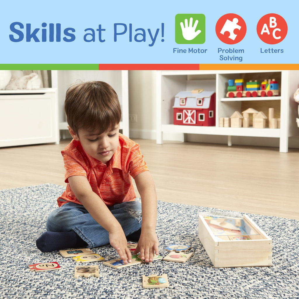 Educational Self-Correcting Letter Puzzles