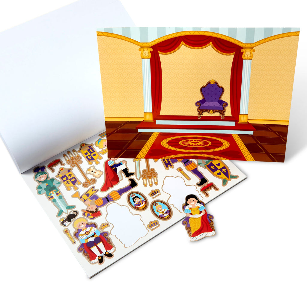 Educational Reusable Sticker Pad - Princess Castle
