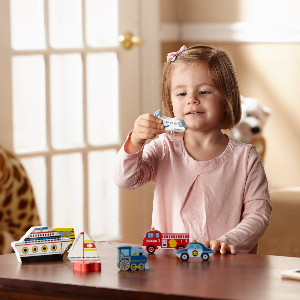 Educational Vehicles Chunky Puzzle - 9 Pieces