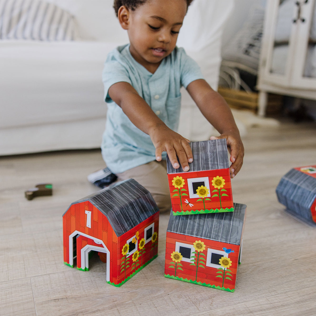 Educational Nesting & Sorting Barns & Animals