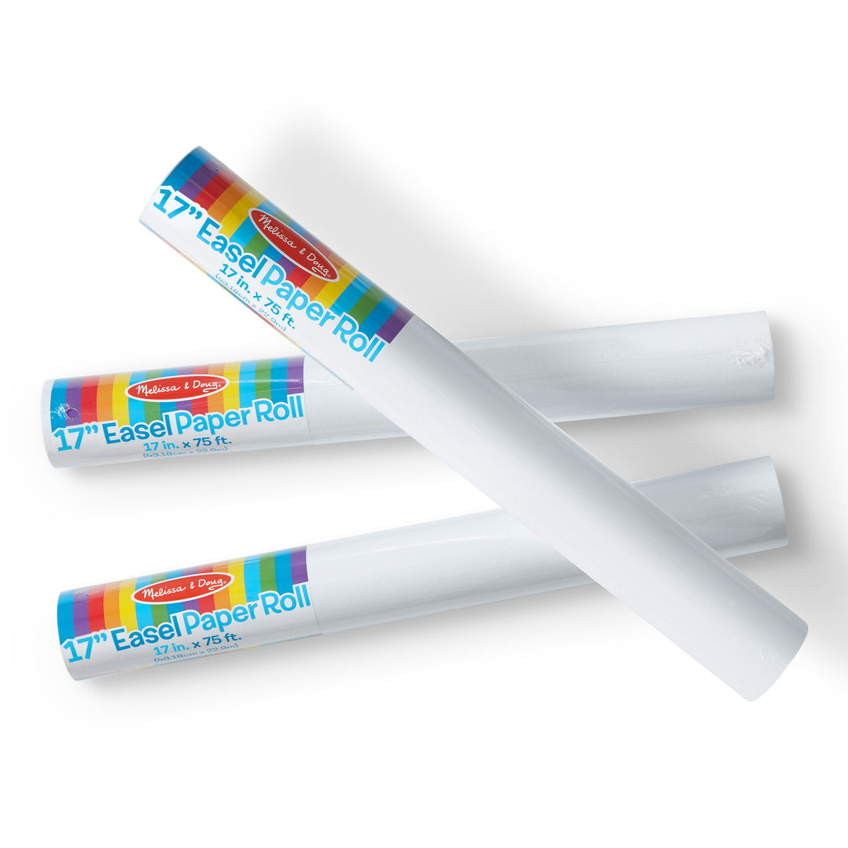 Educational Easel Paper Roll 3-Pack