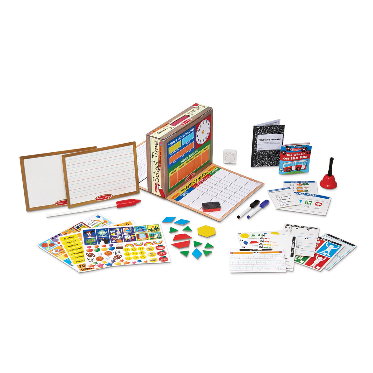 Educational School Time Classroom Play Set