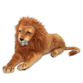 Educational Lion Lifelike Plush Stuffed Animal