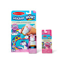 Educational Sticker WOW Unicorn Bundle Activity Pad & Sticker Stamper Mini Activity Pad and 200 Refill Stickers