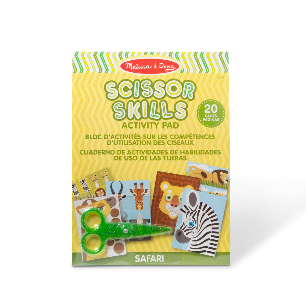 Educational Safari Scissor Skills Activity Pad