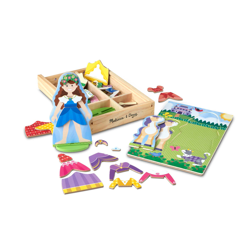 Educational Princess Magnetic Pretend Play Set