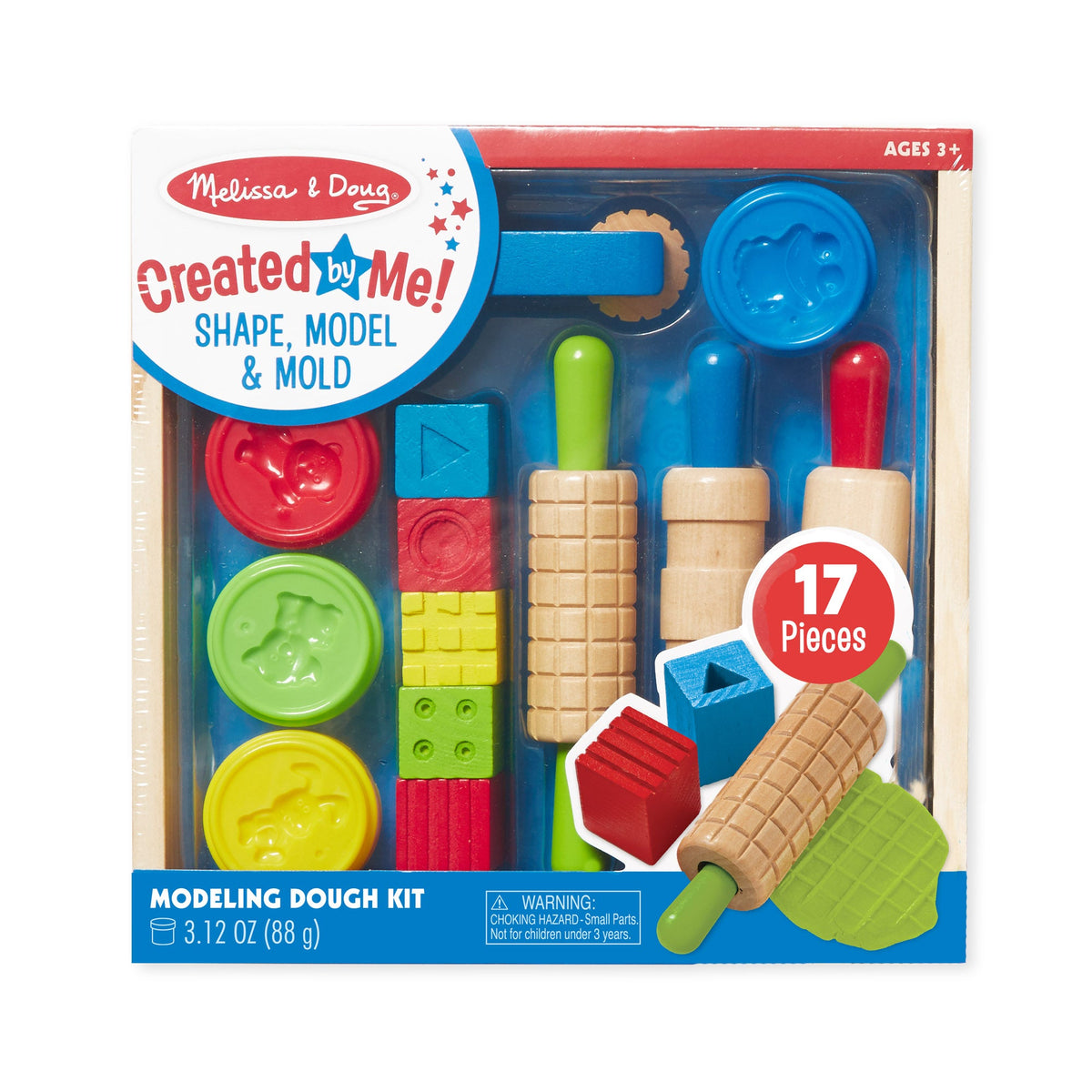 Educational Created by Me Shape Model & Mold Modeling Dough Craft Kit