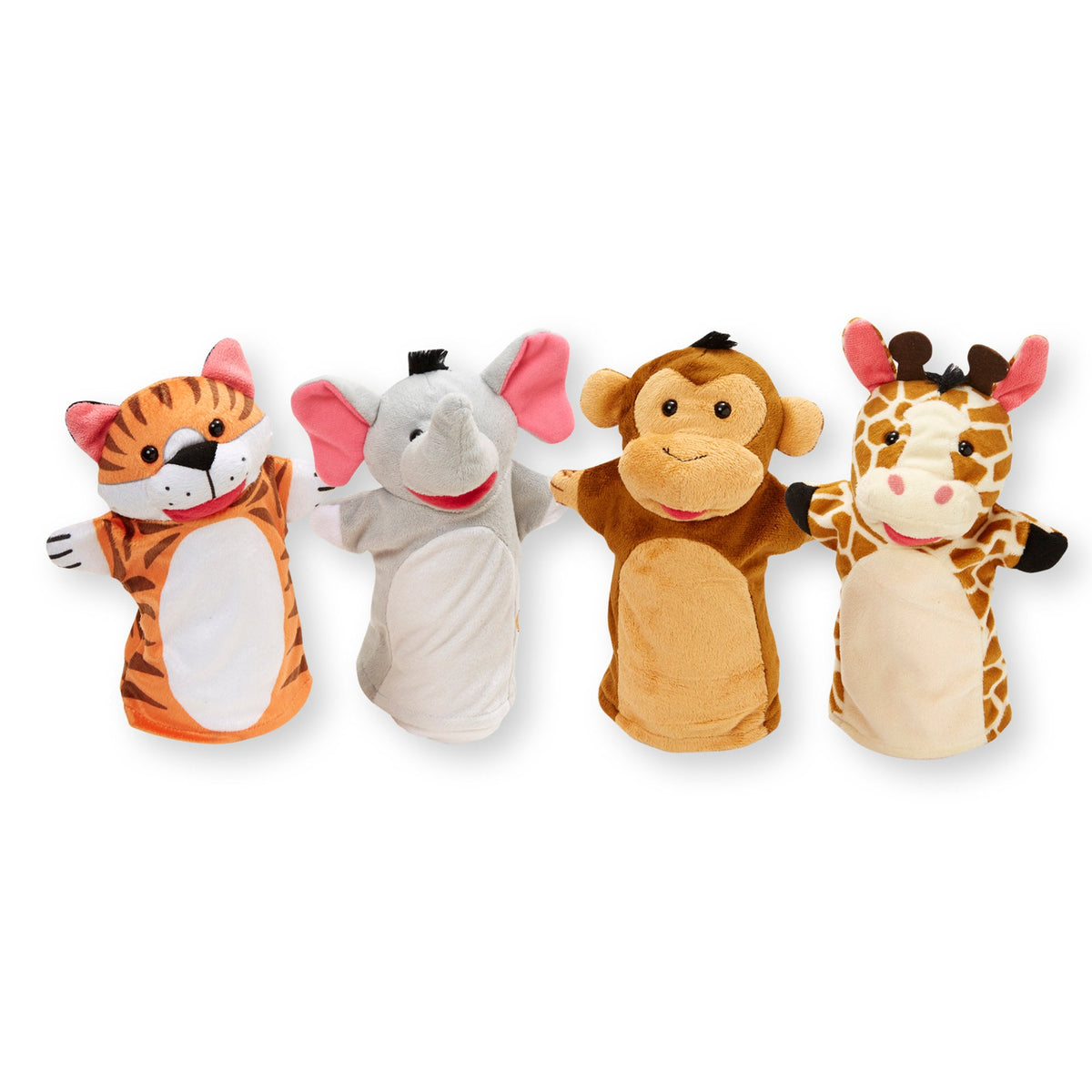 Educational Zoo Friends Hand Puppets