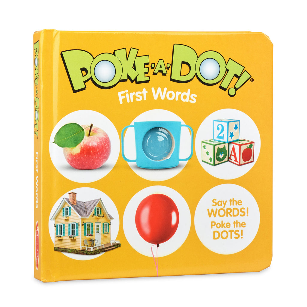 Educational Poke-a-Dot First Words Board Book