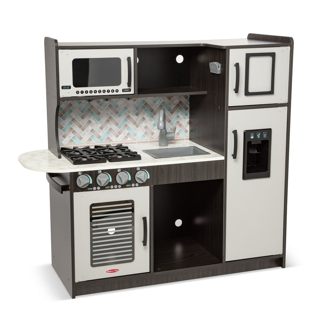 Educational Wooden Chefs Kitchen - Charcoal