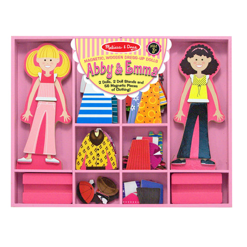 Educational Abby & Emma Magnetic Pretend Play