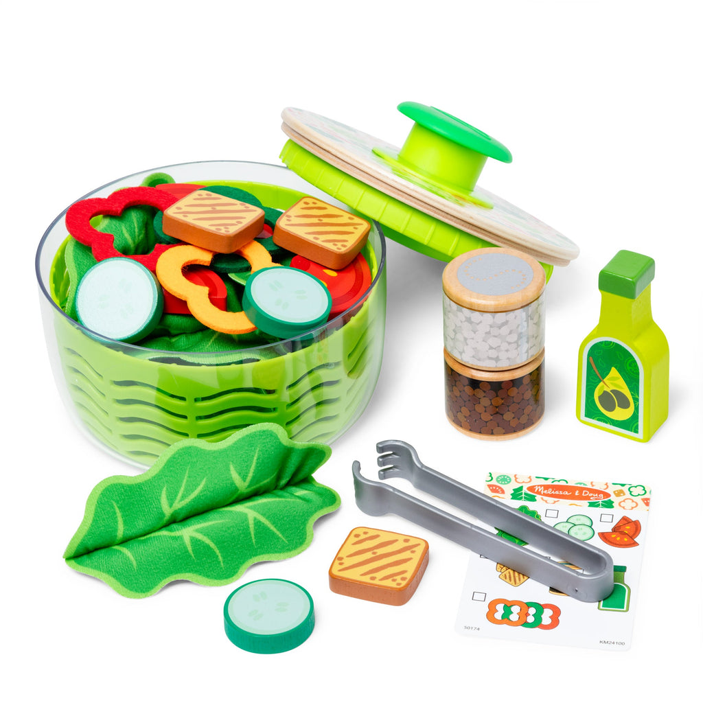 Educational Salad Spinner Play Set