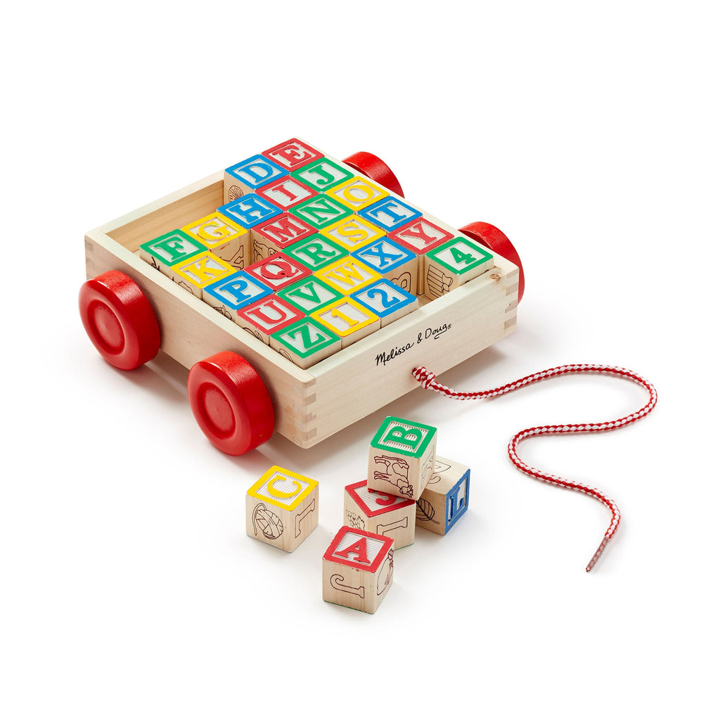 Educational Classic ABC Block Cart