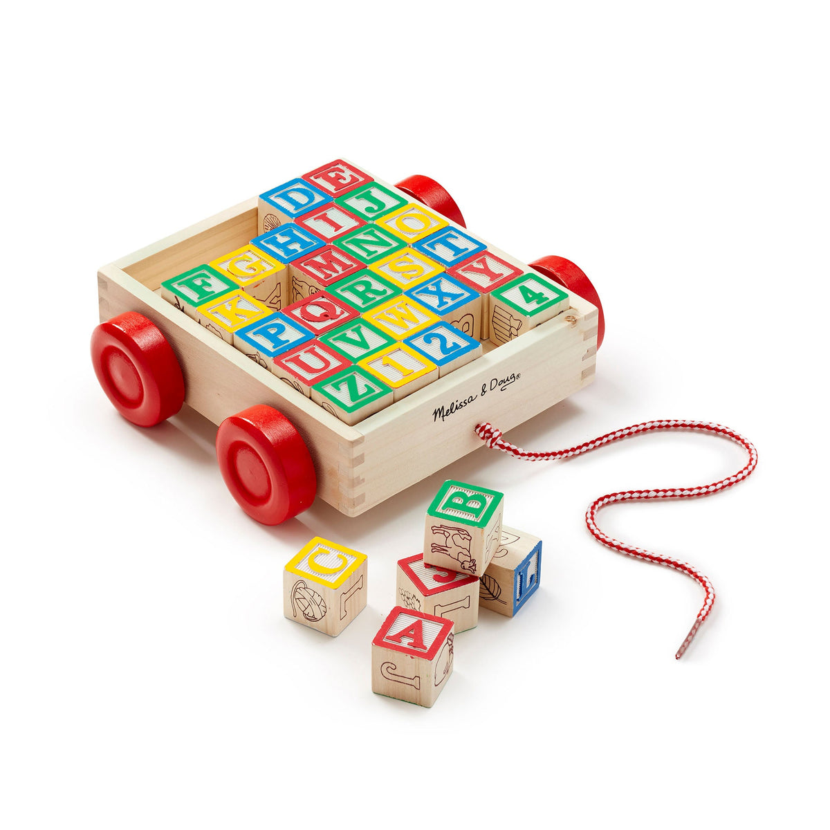 Educational Classic ABC Block Cart